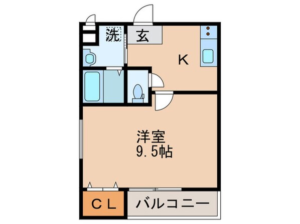 フジパレス出戸Ⅰ番館の物件間取画像